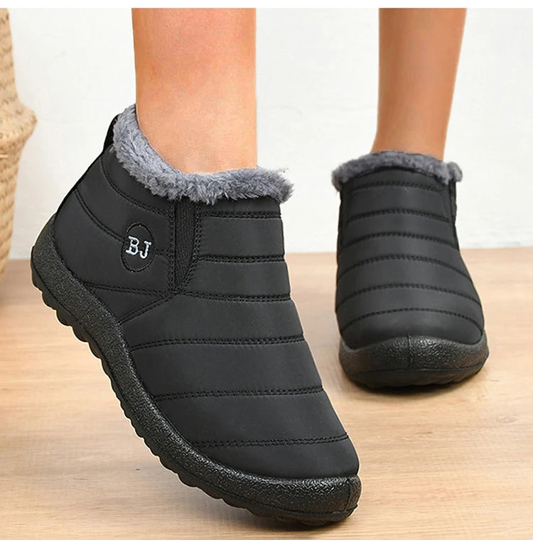 Waterproof Women's Winter Sneakers – Comfortable Non-Slip Outdoor Shoes for Casual Wear