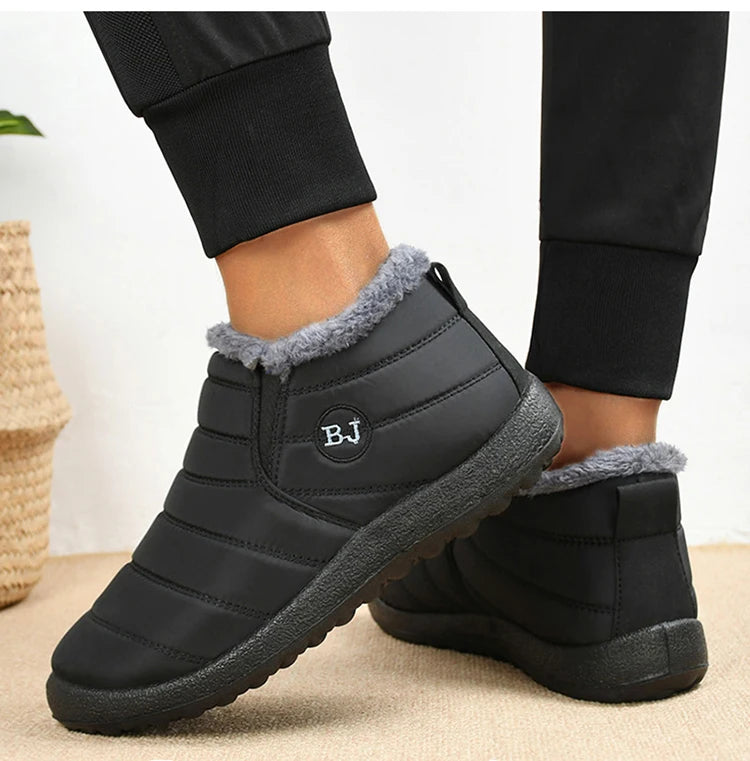 Waterproof Women's Winter Sneakers – Comfortable Non-Slip Outdoor Shoes for Casual Wear