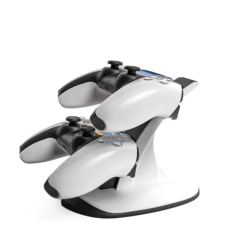 Charging Stand Dock For PS5 Controller Gamepad Seat Charger Fast Charging/Breathing Light/Smart Protection PS5 Charging Station