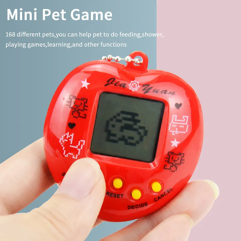 Virtual Pet Tamagochi Toy in Russian Original German Spanish Polish Electronic Animals Kid Play Game Boy Child Pixel