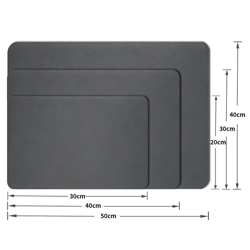 Super Antiskid Large Kitchen Absorbent Draining Mat - Quick Dry Bathroom Drain Pad