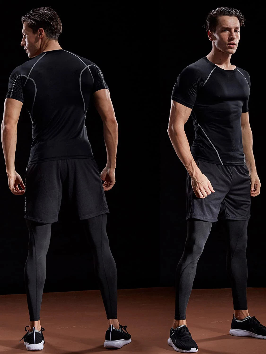 Men's Compression T-Shirt - Quick Dry, Athletic Sportswear for Gym and Running