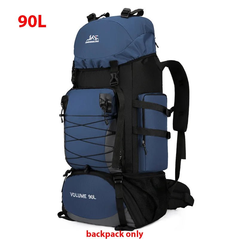Large 90L Travel Bag Camping Backpack - Hiking, Army, Climbing Bags - Mountaineering Sport Bag - Outdoor Shoulder Rucksack for Men and Women - Etawia Products