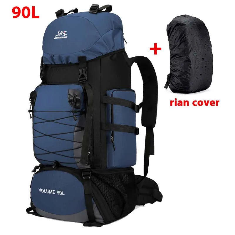 Large 90L Travel Bag Camping Backpack - Hiking, Army, Climbing Bags - Mountaineering Sport Bag - Outdoor Shoulder Rucksack for Men and Women - Etawia Products