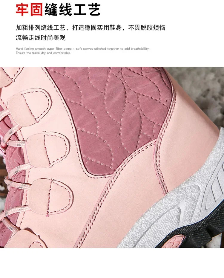 Women's Mid-Calf Winter Boots: Warm Lined, Non-Slip, Fashionable Casual Snow Shoes 2025
