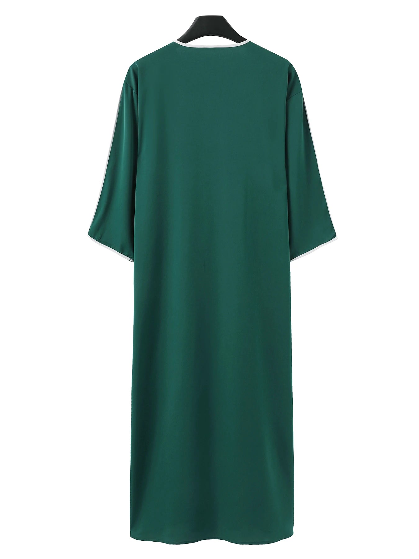 New Muslim Embroidered Moroccan Robes – Traditional Casual Wear for Men