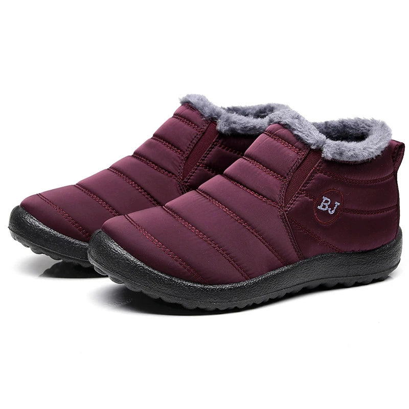 Waterproof Women's Winter Sneakers – Comfortable Non-Slip Outdoor Shoes for Casual Wear
