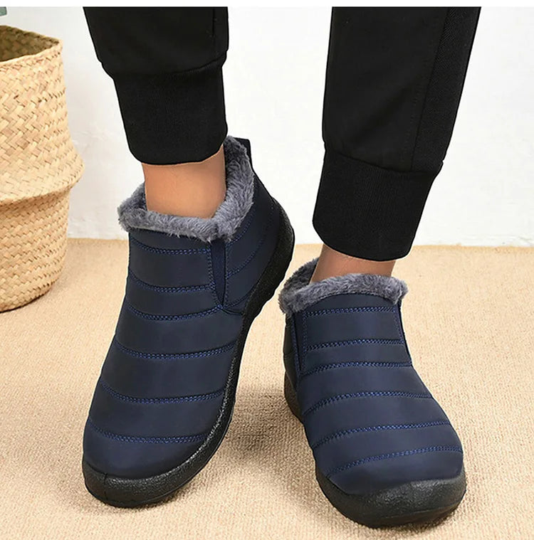 Waterproof Women's Winter Sneakers – Comfortable Non-Slip Outdoor Shoes for Casual Wear