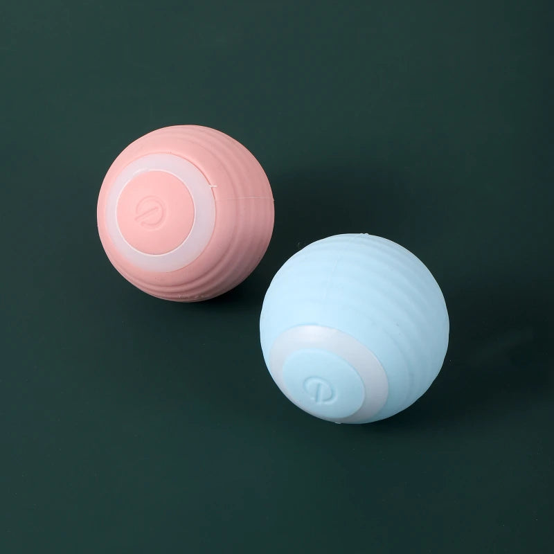 Automatic Moving Cat Toy: Interactive Rechargeable Rolling Ball for Pet Accessories
