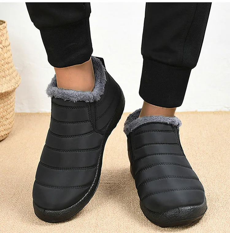 Waterproof Women's Winter Sneakers – Comfortable Non-Slip Outdoor Shoes for Casual Wear