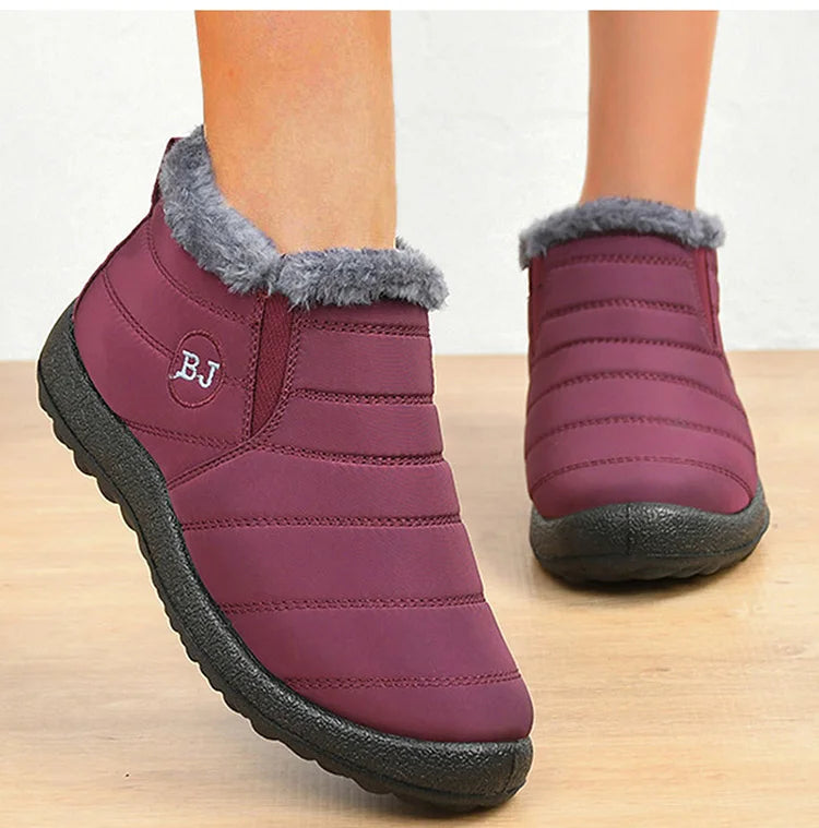 Waterproof Women's Winter Sneakers – Comfortable Non-Slip Outdoor Shoes for Casual Wear