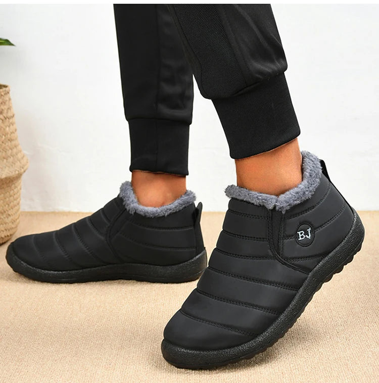 Waterproof Women's Winter Sneakers – Comfortable Non-Slip Outdoor Shoes for Casual Wear