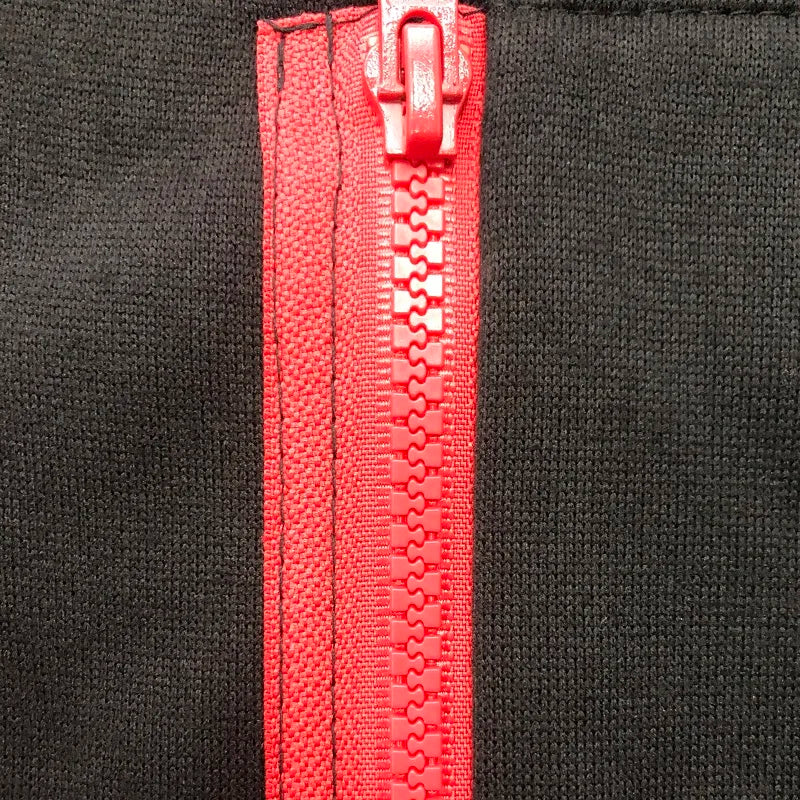 Men's color block fleece hoodie in black, white, army green, and red. Perfect for cool casual winter wear.