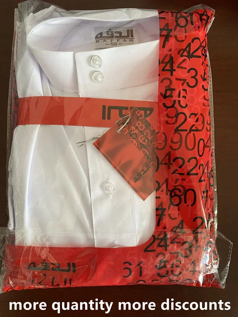 Solid Muslim Men's Robe | Kaftan, Abaya, Jubba & Qamis - Arabic & Pakistani Islamic Fashion