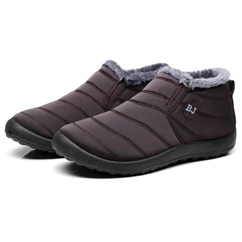 Waterproof Women's Winter Sneakers – Comfortable Non-Slip Outdoor Shoes for Casual Wear