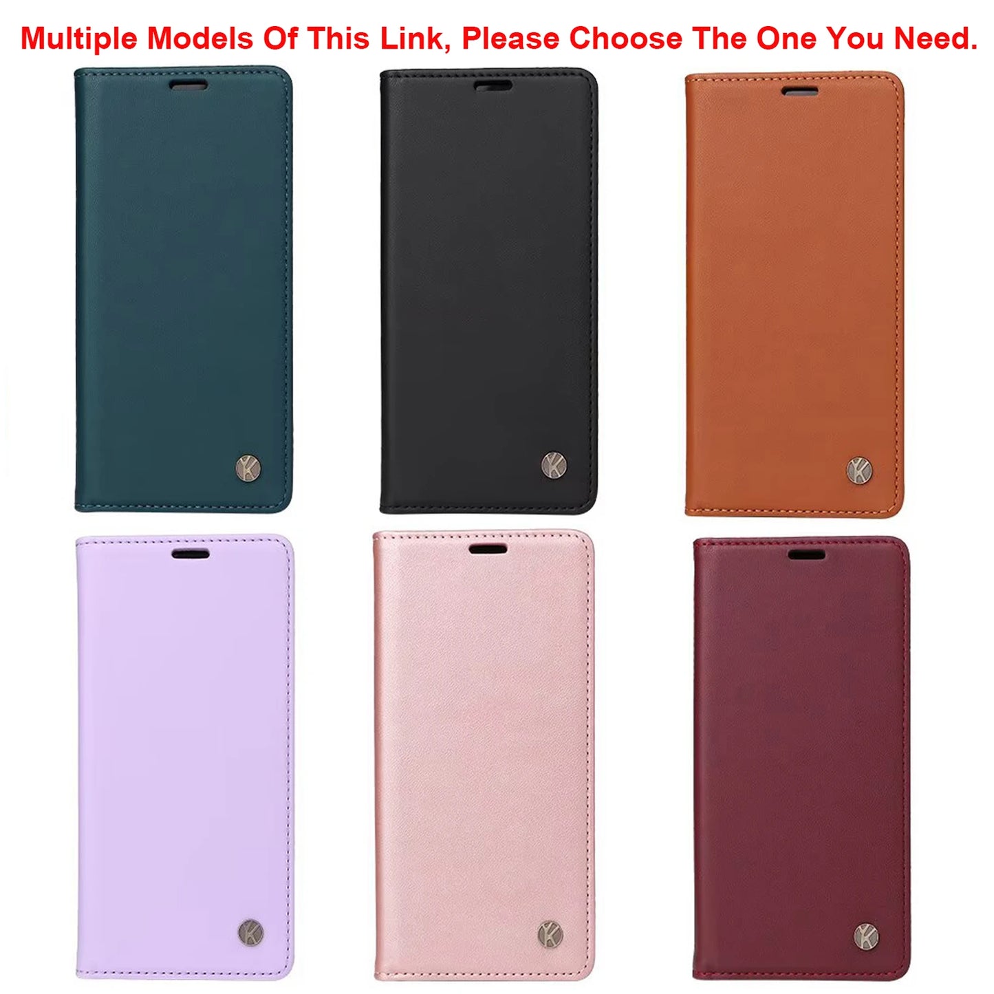 Magnetic Flip Wallet Leather Case for iPhone 17 / 16 / 15 / 14 / 13 / 12 / 11 Series – Multi‑Functional Kickstand Card Holder Cover