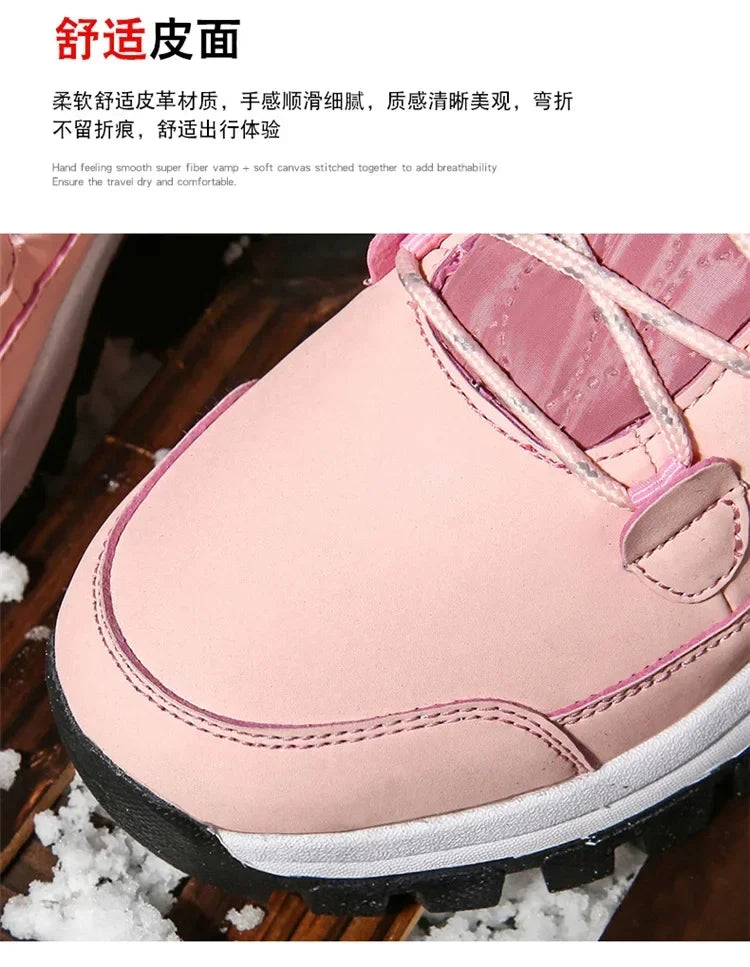 Women's Mid-Calf Winter Boots: Warm Lined, Non-Slip, Fashionable Casual Snow Shoes 2025