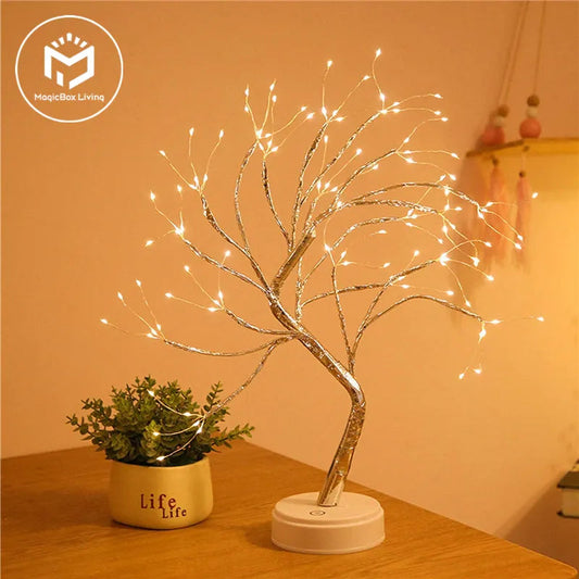 LED Night Light Mini Copper Wire Garland Lamp For Kids Home Bedroom Decoration Decor Fairy Light Holiday lighting