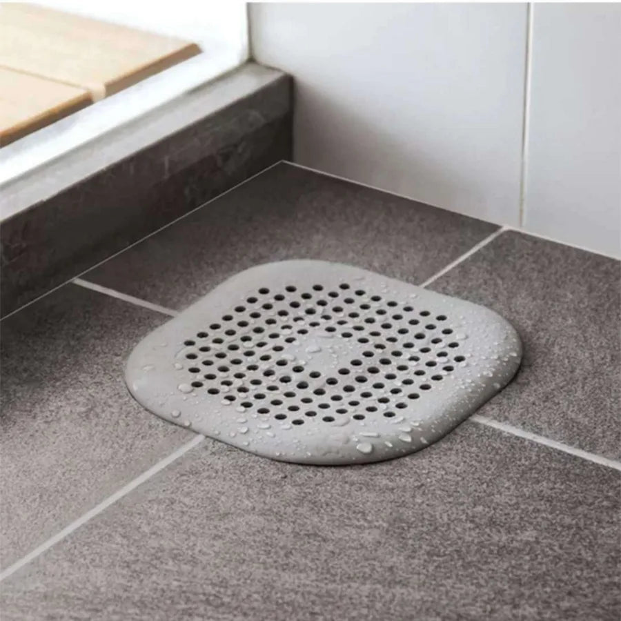 Silicone Hair Catcher and Water Filter for Shower Kitchen and Bathroom Drains