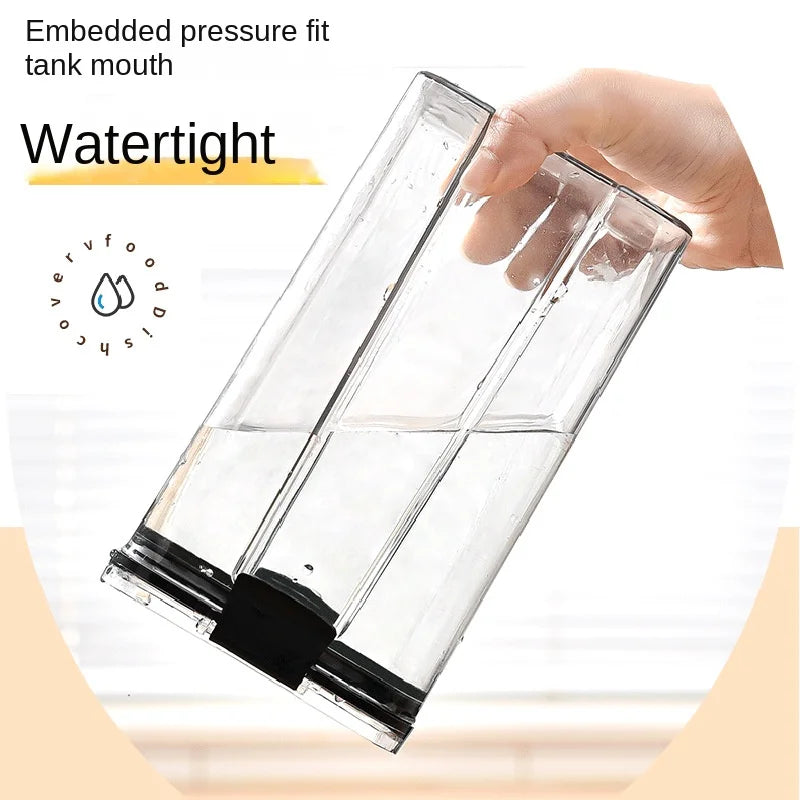3/5Pcs Sealed Kitchen Storage Jars Set - Moisture-proof Plastic Grain and Seasoning Organizer