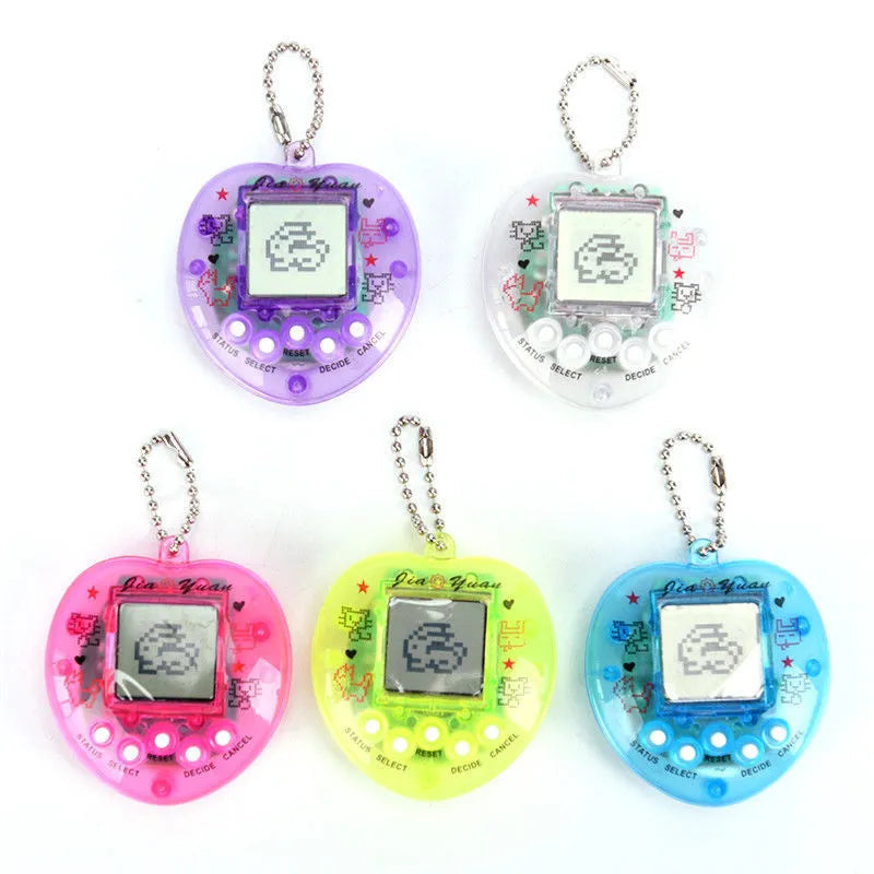 Virtual Pet  Tamagochi Toy in Russian Original German Spanish Polish Electronic Animals Kid Play Game Boy Child Pixel