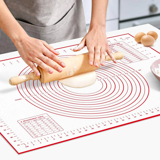 UNTIOR Silicone Kneading Dough Mat for Baking, Pizza, and Cake Making