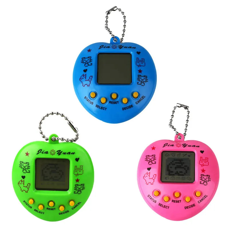 Virtual Pet  Tamagochi Toy in Russian Original German Spanish Polish Electronic Animals Kid Play Game Boy Child Pixel