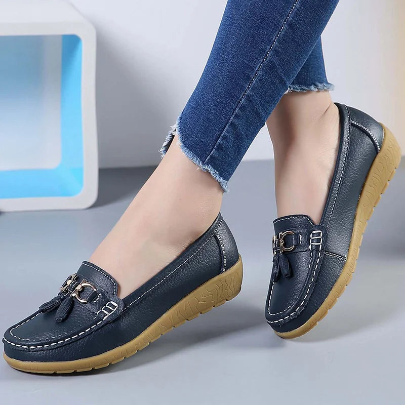 Women's Slip-On Loafers, Ballet Flats, Casual Sneakers, Moccasins, Flat Shoes
