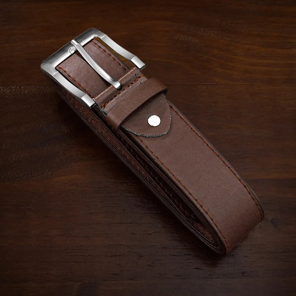SHAARMS Men's Luxury 6-in-1 Gift Set - Watch, Glasses, Pen, Keychain, Belt, Purse - Ideal for Holidays and Birthdays