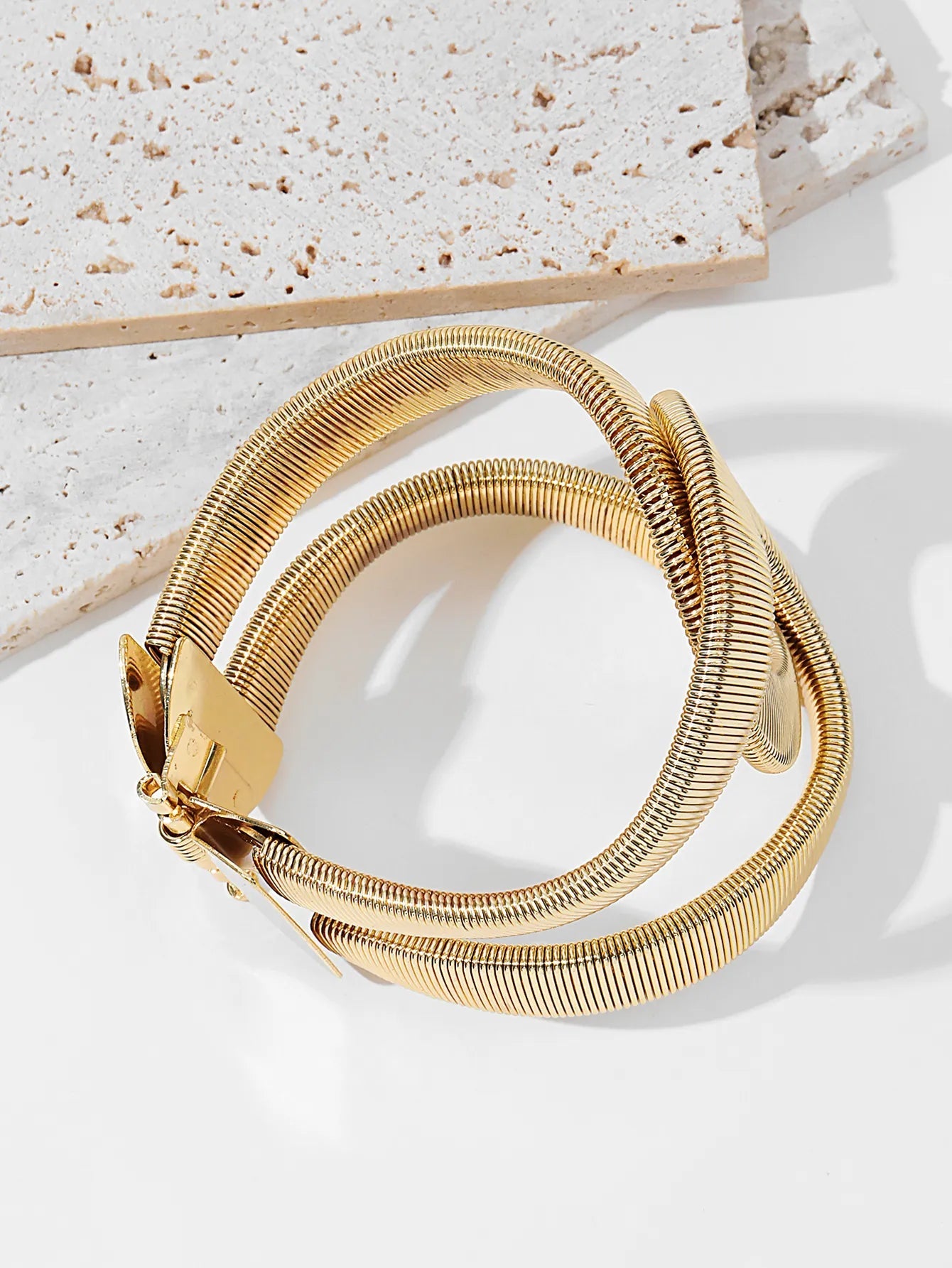 Fashion Designer Jewelry Elegent Alloy Wide Spring Cuff Bracelet Bangles Statement Jewelry Fashion Bangle For Women Big