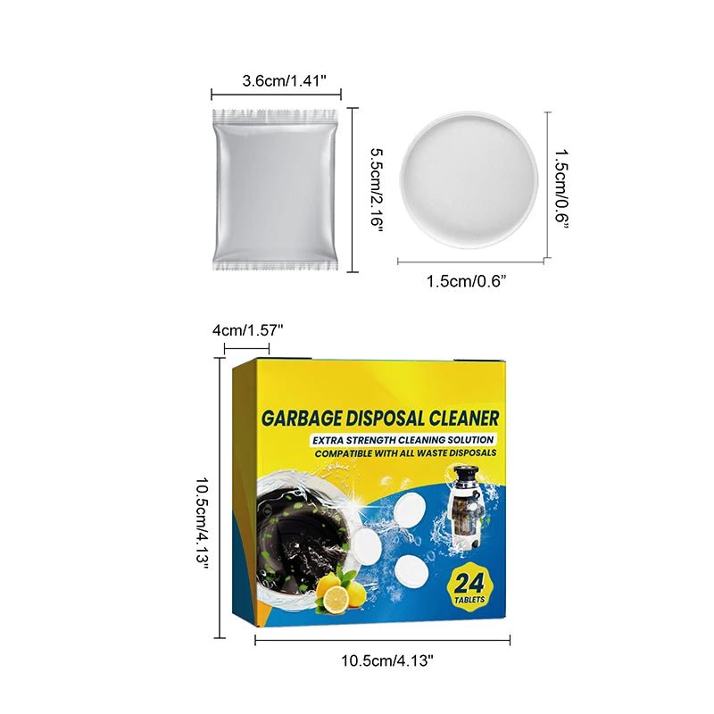 High Quality Household Garbage Disposal Cleaner Deodorizer Tablets Kitchen Sink Freshener Deep Cleaning Drain Odor Eliminator - Etawia Products