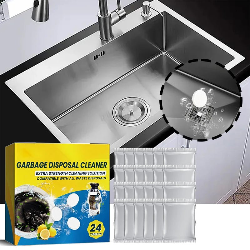 High Quality Household Garbage Disposal Cleaner Deodorizer Tablets Kitchen Sink Freshener Deep Cleaning Drain Odor Eliminator - Etawia Products
