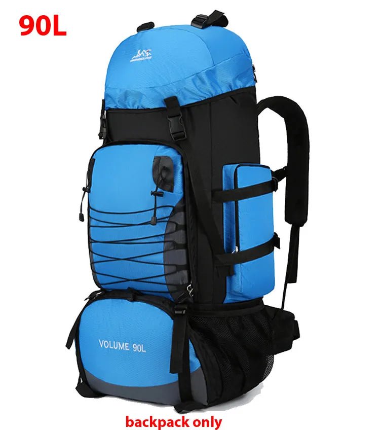 Large 90L Travel Bag Camping Backpack - Hiking, Army, Climbing Bags - Mountaineering Sport Bag - Outdoor Shoulder Rucksack for Men and Women - Etawia Products