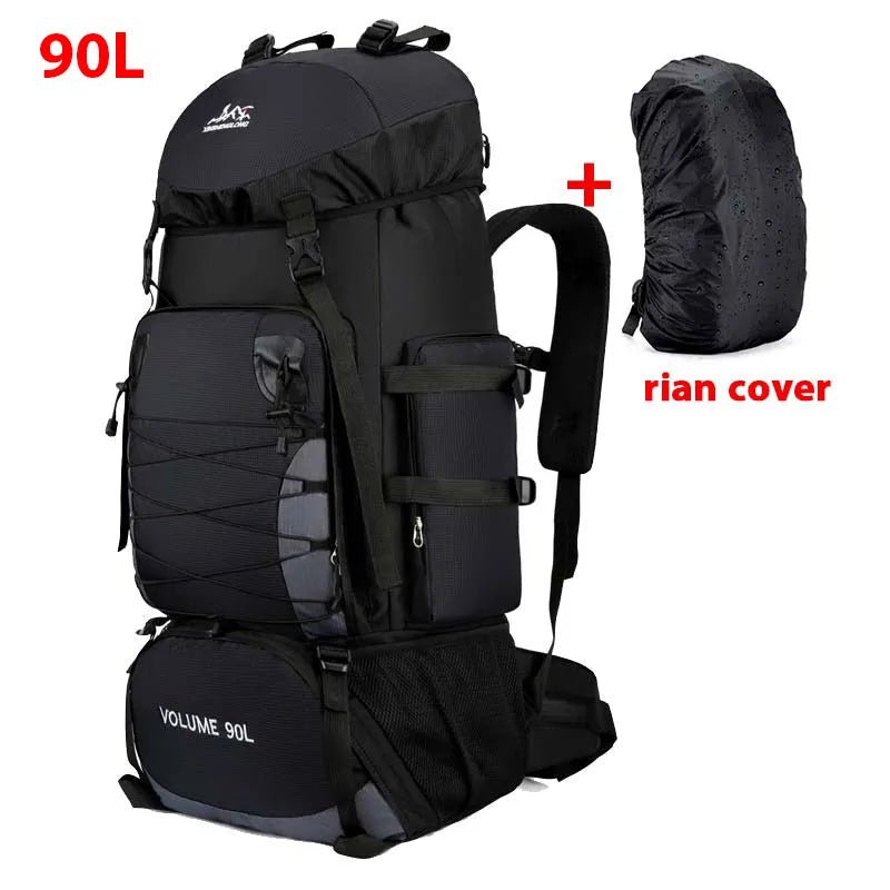 Large 90L Travel Bag Camping Backpack - Hiking, Army, Climbing Bags - Mountaineering Sport Bag - Outdoor Shoulder Rucksack for Men and Women - Etawia Products