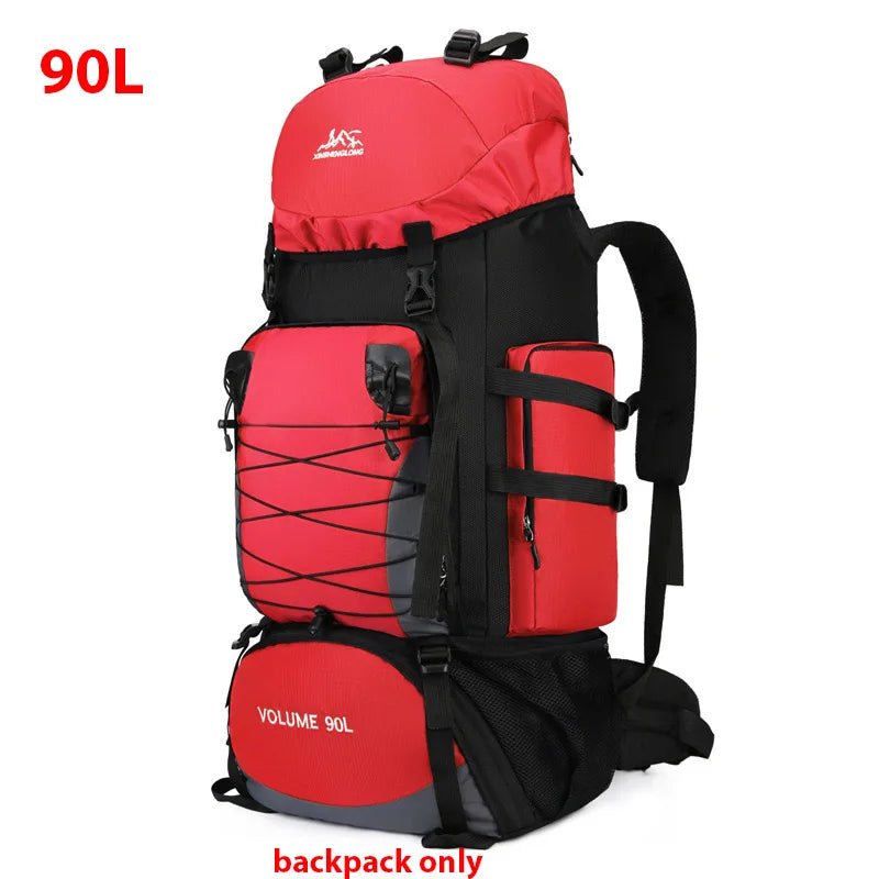 Large 90L Travel Bag Camping Backpack - Hiking, Army, Climbing Bags - Mountaineering Sport Bag - Outdoor Shoulder Rucksack for Men and Women - Etawia Products
